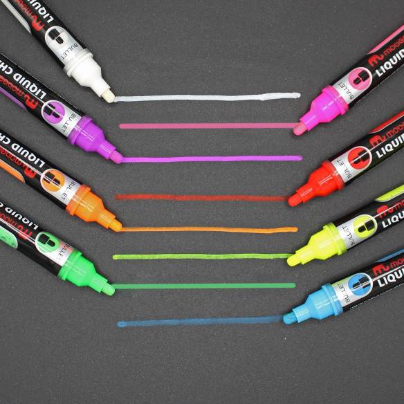 Kalamitica Pennarelli A Gesso Liquido - Pack 8 Colori