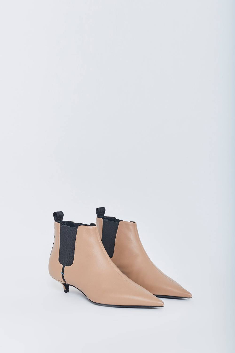 Kalliste K30 KITTEN HEEL BOOTS CAMEL