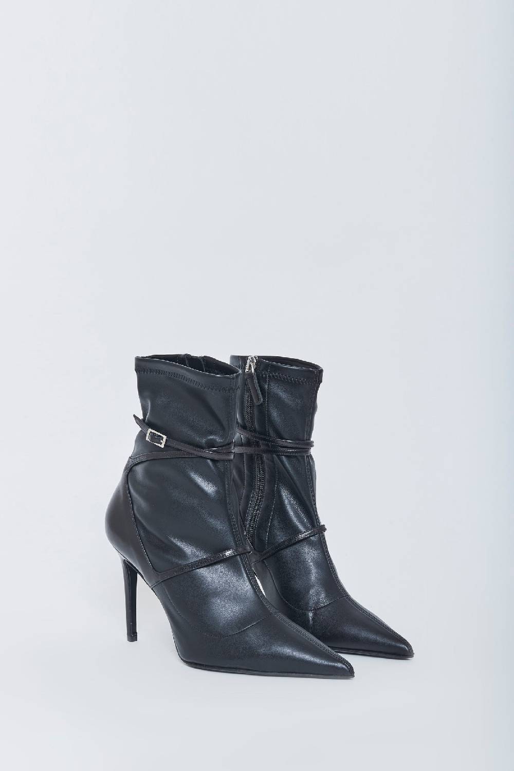Kalliste K95 STRETCH ANKLE BOOTS BLACK