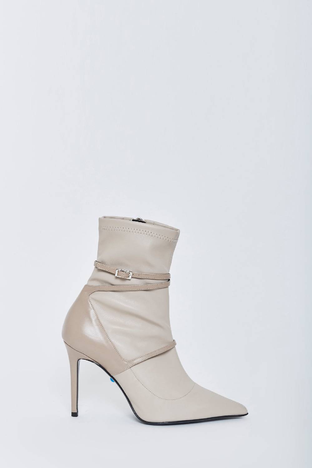 Kalliste K95 STRETCH ANKLE BOOTS OFF-WHITE