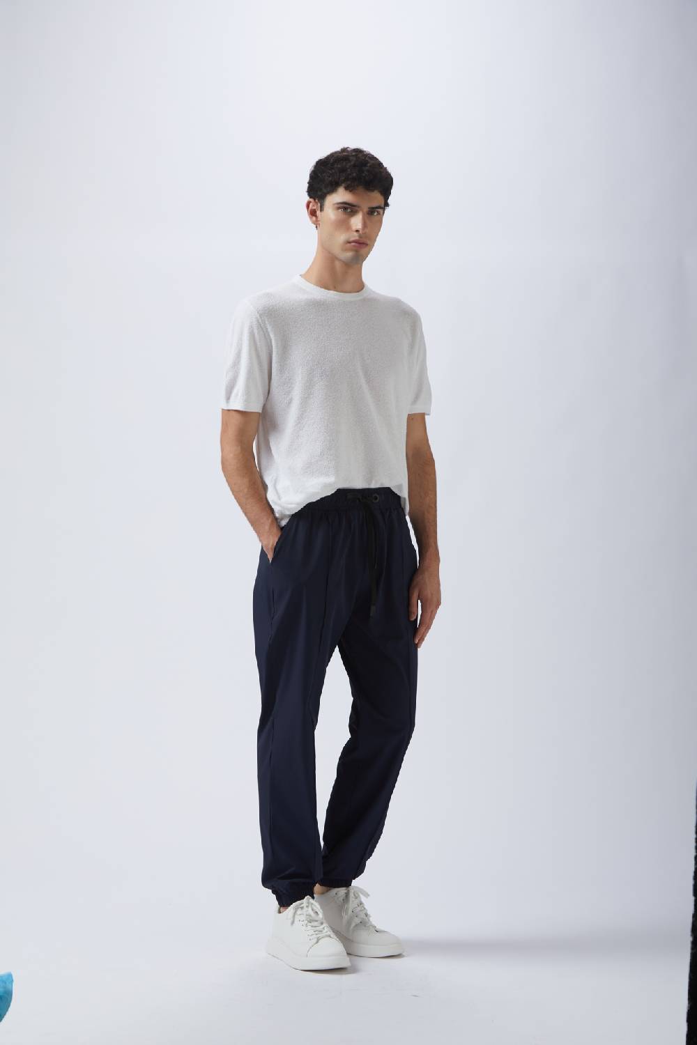 Kangra Cashmere Girocollo Mezza Manica In Spugnetta