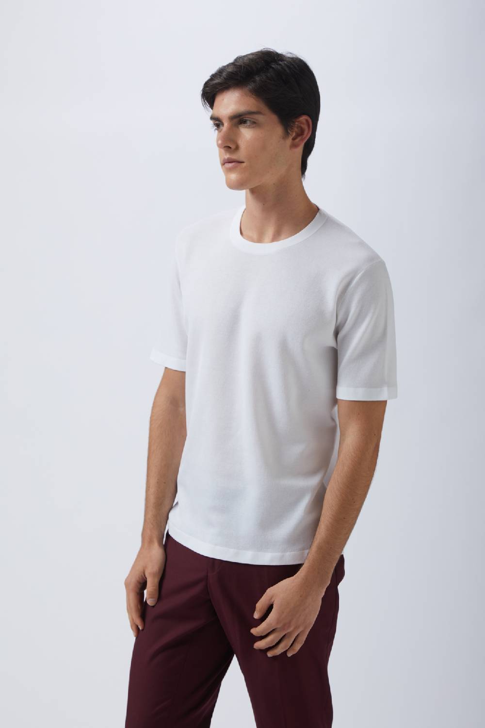 Kangra Cashmere Girocollo M-Manica Interlock