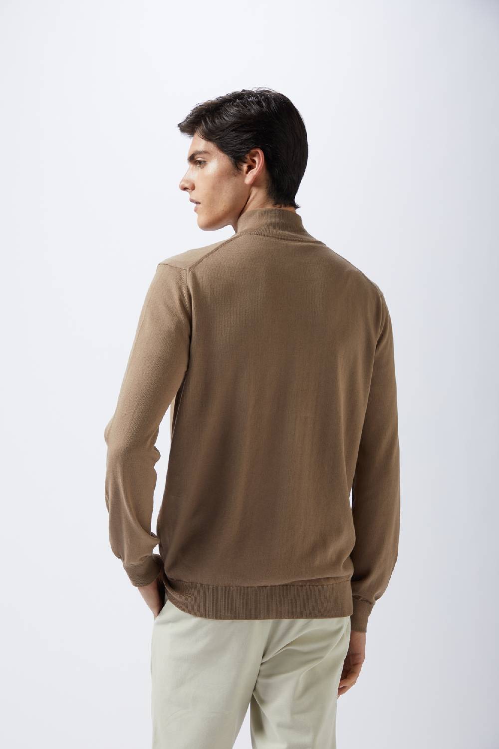 Kangra Cashmere Giubbotto Rasato In Cotone