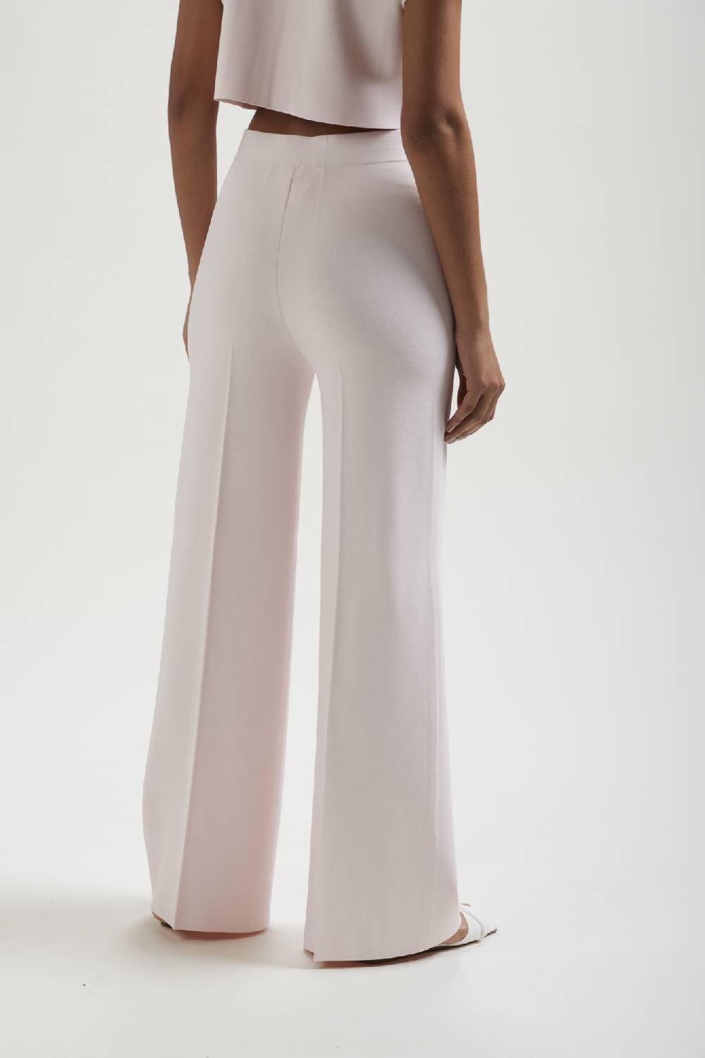 Kangra Cashmere Pantalone Palazzo In Punto Milano