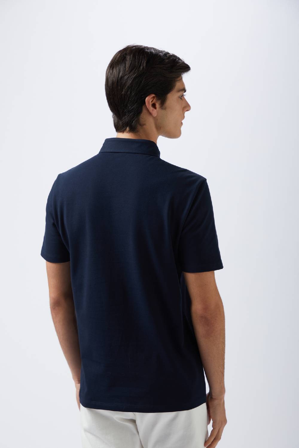 Kangra Cashmere Polo Con Bottoni Jersey Piquet