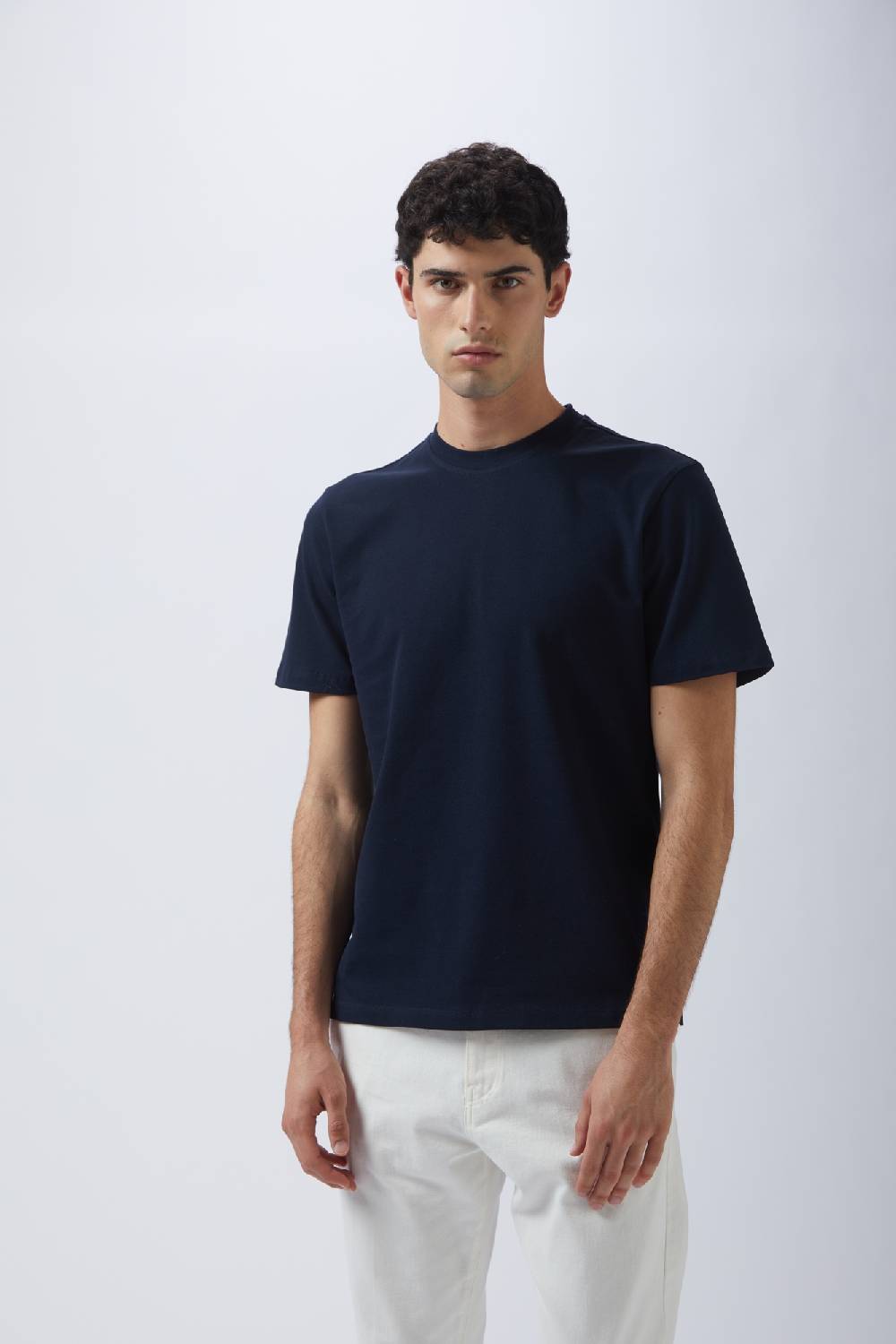 Kangra Cashmere T-Shirt Mezza Manica Jersey Piquet