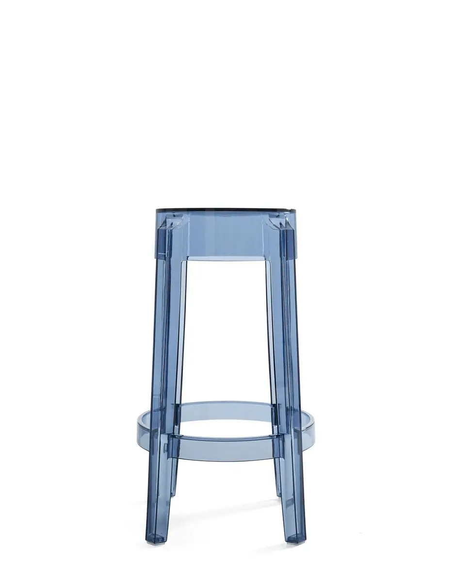 Kartell Charles Ghost 65 Cm (2 Sgabelli) Philippe Starck