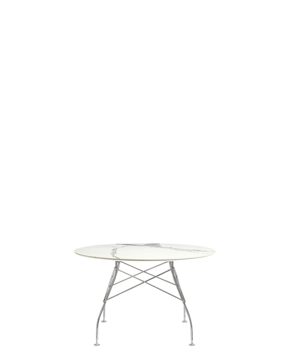 Kartell Glossy marmo rotondo Antonio Citterio con Oliver Löw