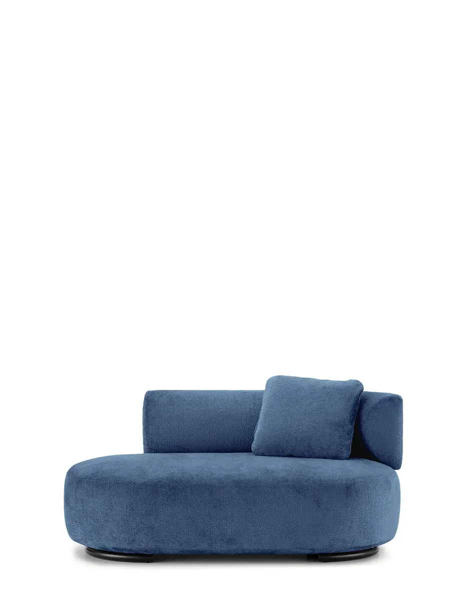 Kartell K-waiting Dormeuse Chenille Rodolfo Dordoni