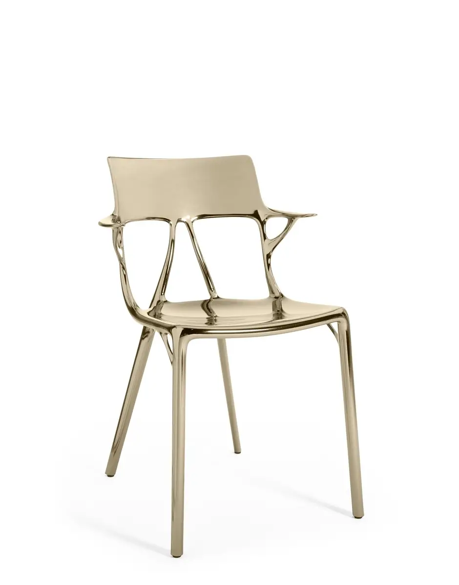 Kartell A.i. Metal (2 Sedie) Philippe Starck