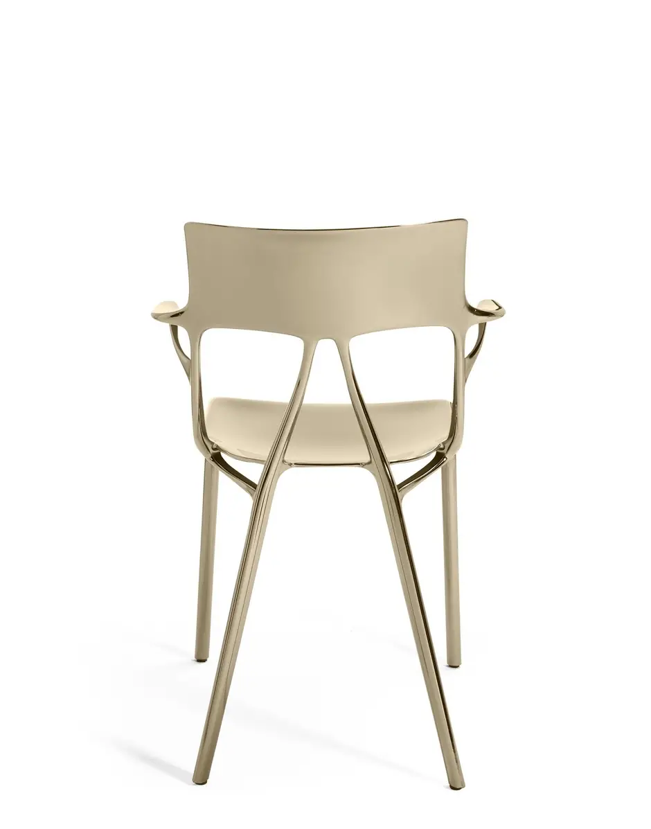 Kartell A.i. Metal (2 Sedie) Philippe Starck