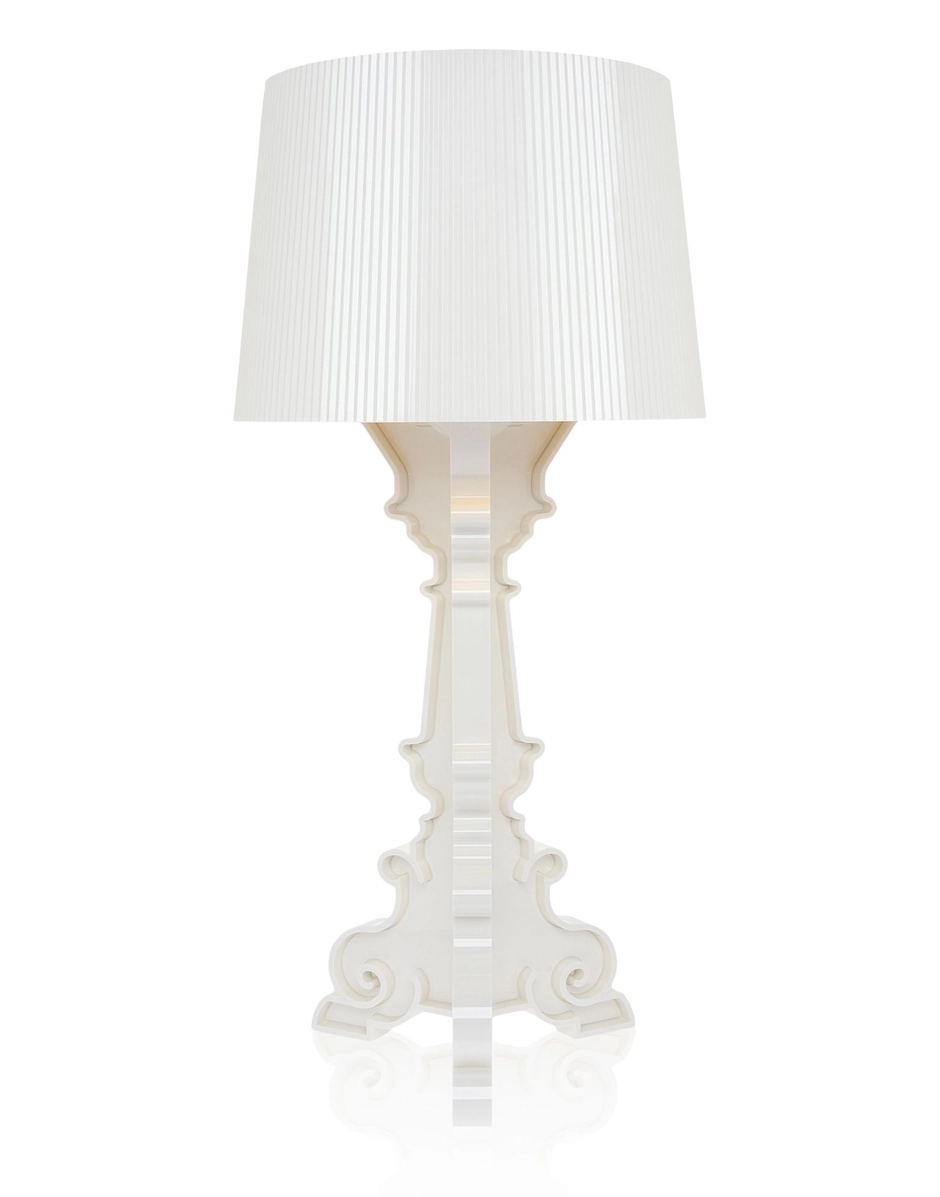 Kartell Bourgie white and gold Ferruccio Laviani