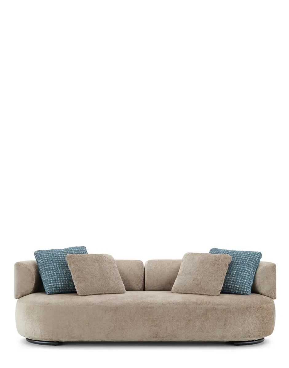 Kartell K-waiting Divano Chenille Rodolfo Dordoni