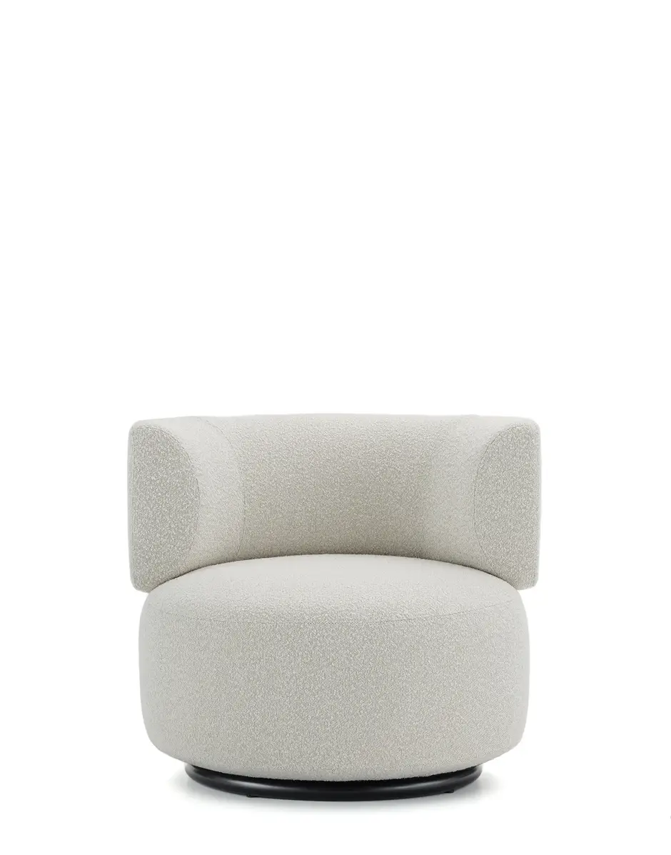 Kartell K-waiting poltrona bouclè Rodolfo Dordoni