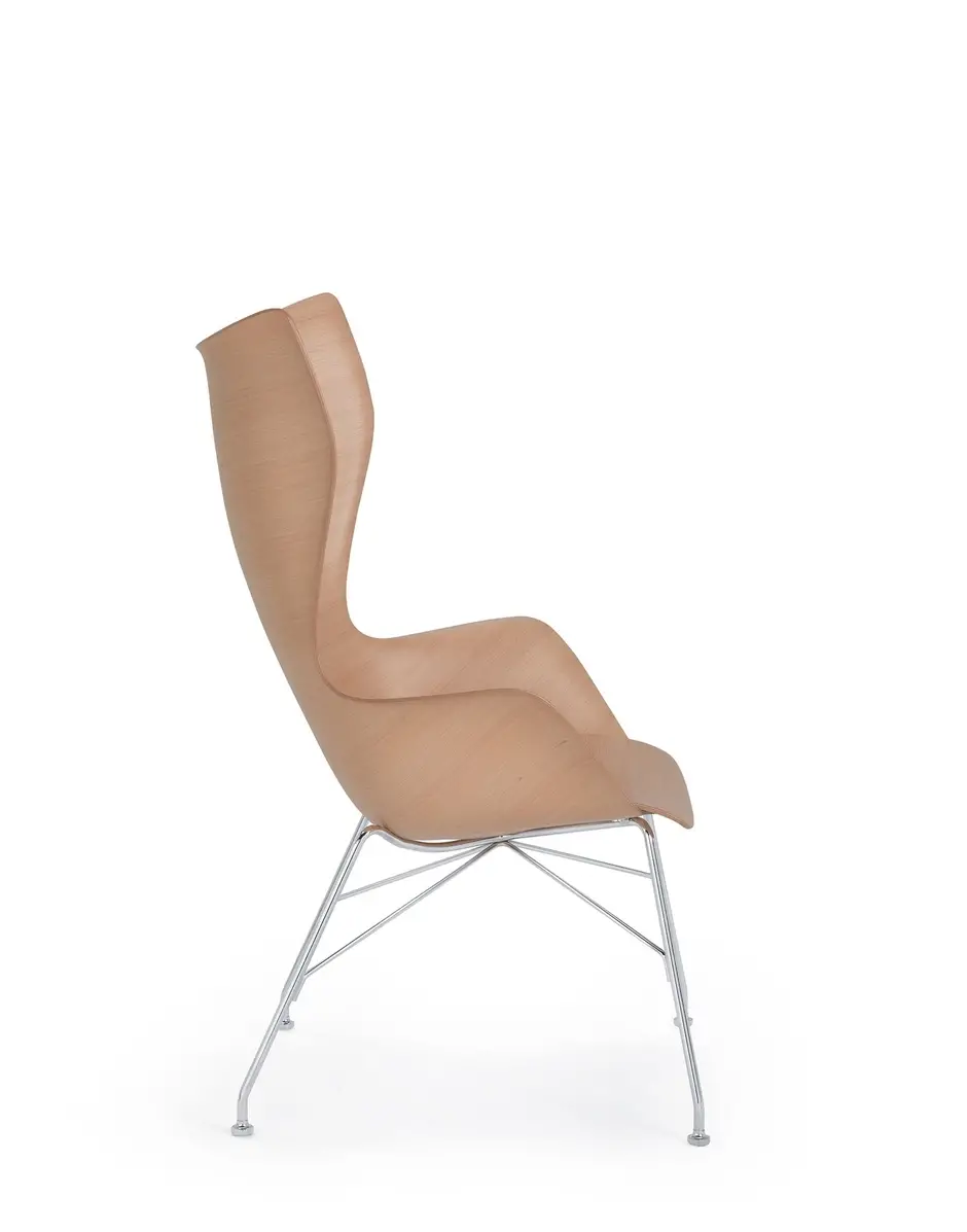 Kartell K/wood Legno Basic Veneer Philippe Starck