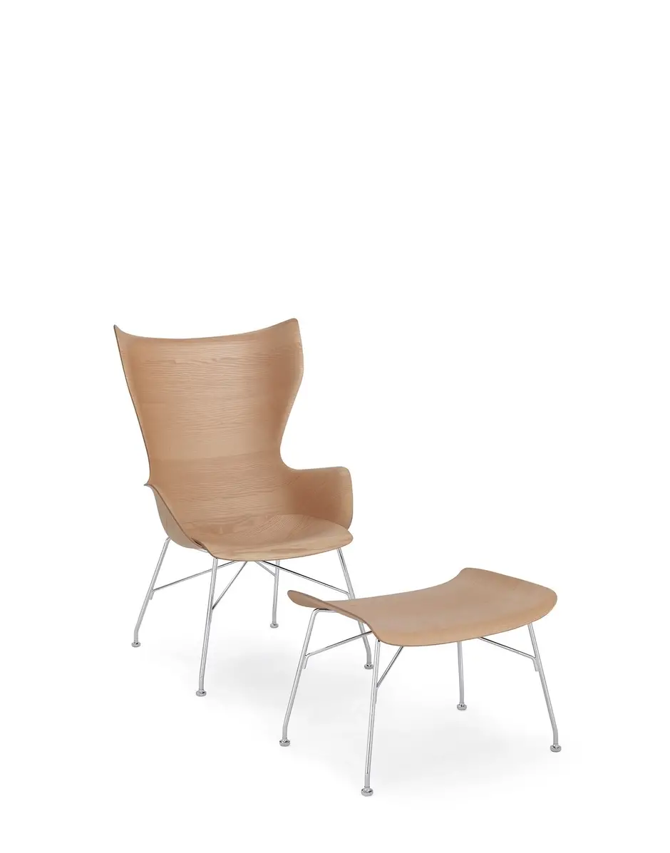 Kartell K/wood Legno Slatted Ash Philippe Starck