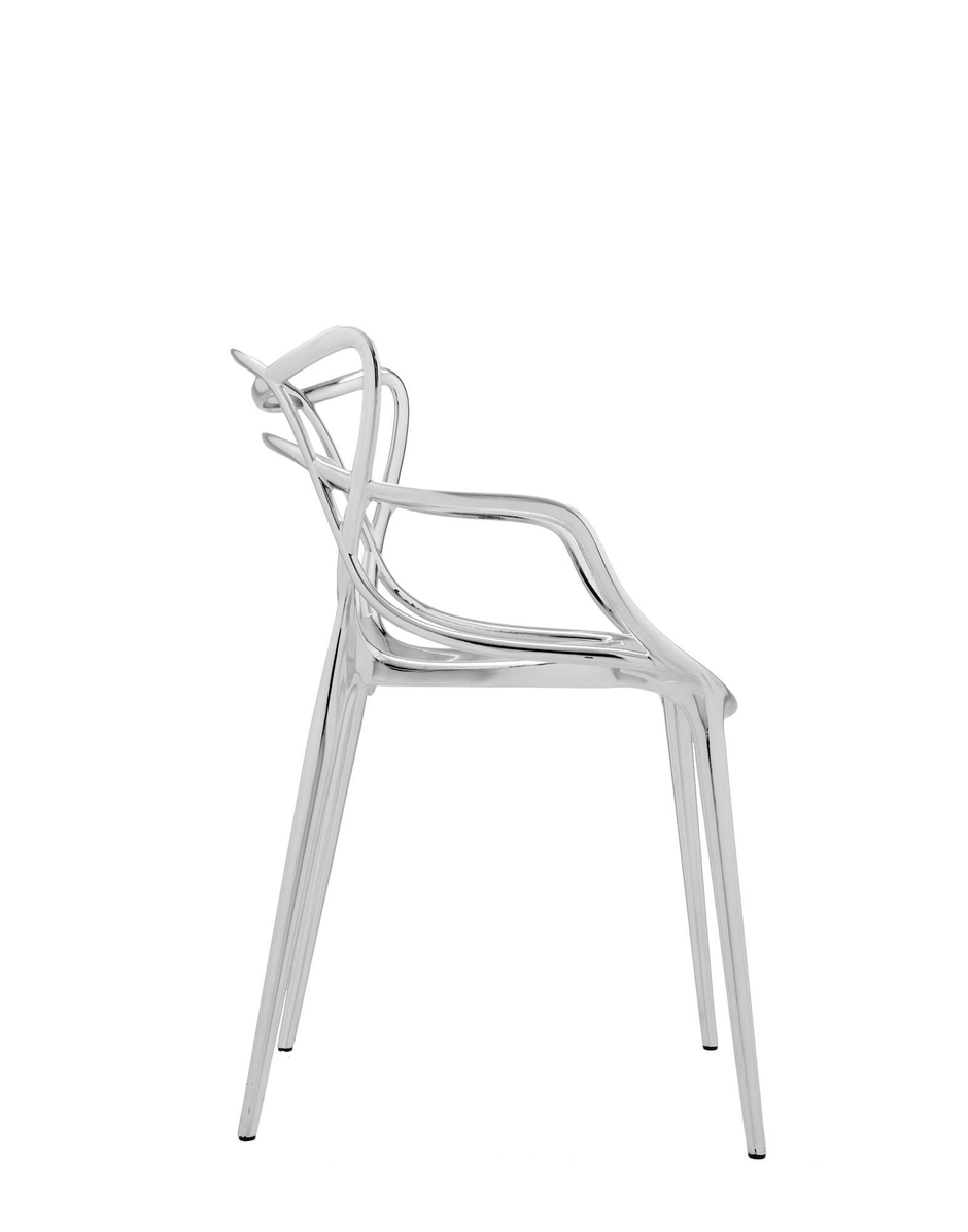 Kartell Masters Metal (2 Sedie) Philippe Starck Con Eugeni Quitllet