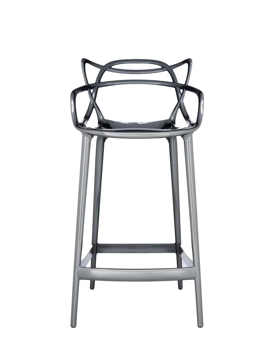 Kartell Masters stool metal Philippe Starck con Eugeni Quitllet