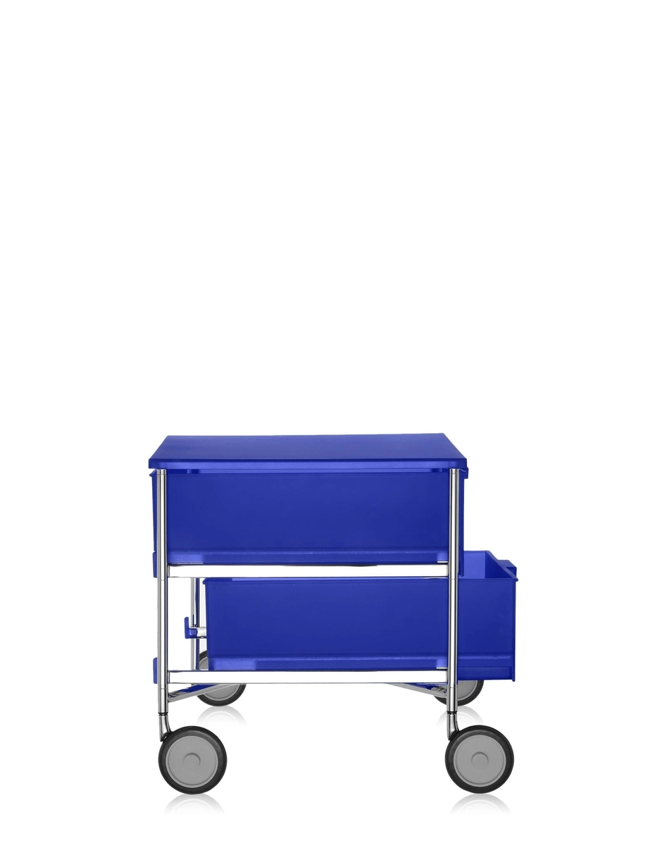 Kartell Mobil 2 Cassetti Con Ruote Antonio Citterio Con Oliver Löw