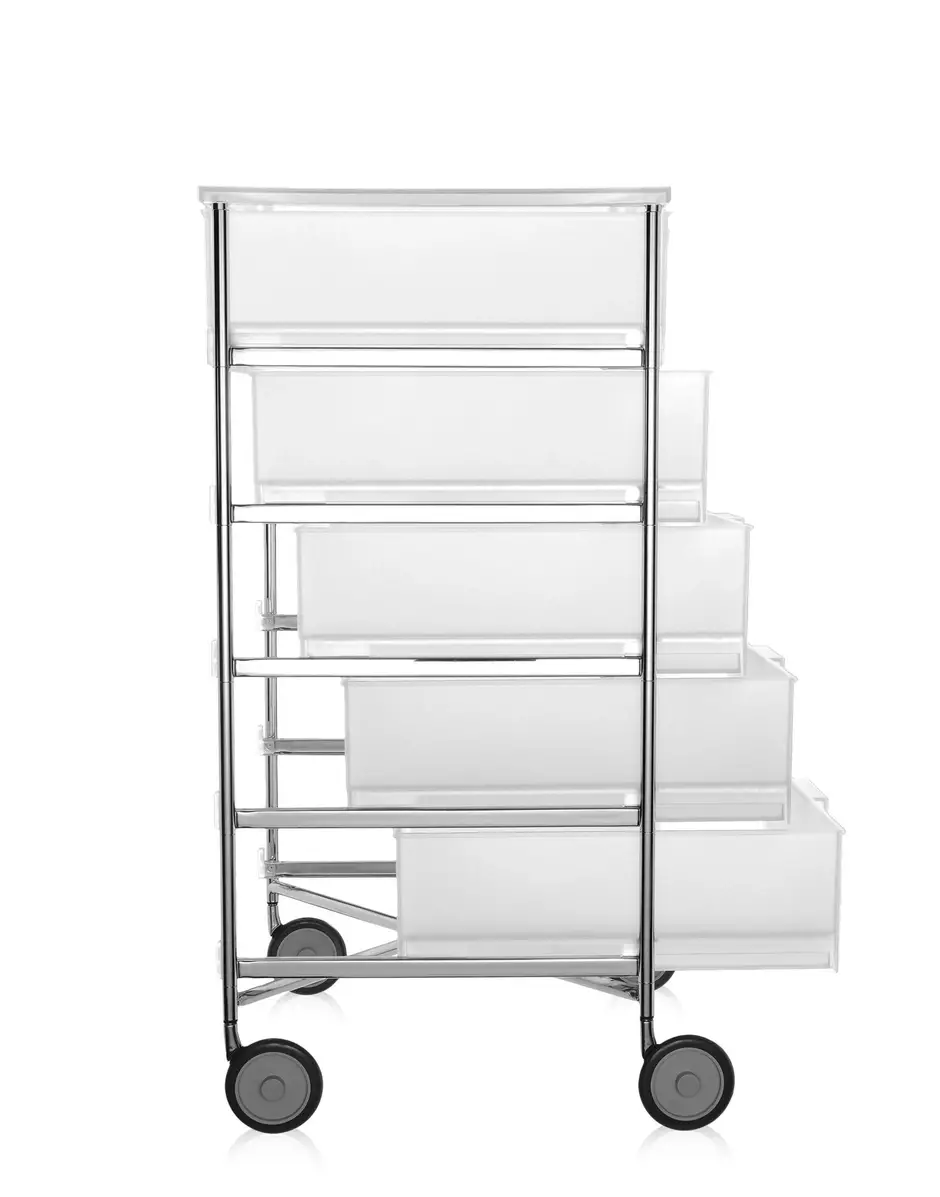 Kartell Mobil 5 Cassetti Con Ruote Antonio Citterio Con Oliver Löw