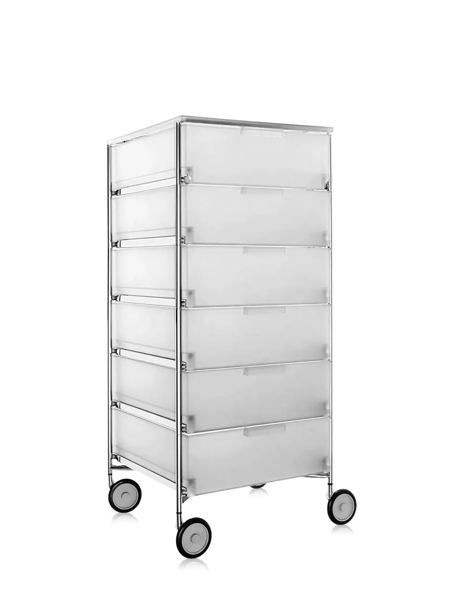 Kartell Mobil 6 Cassetti Con Ruote Antonio Citterio Con Oliver Löw