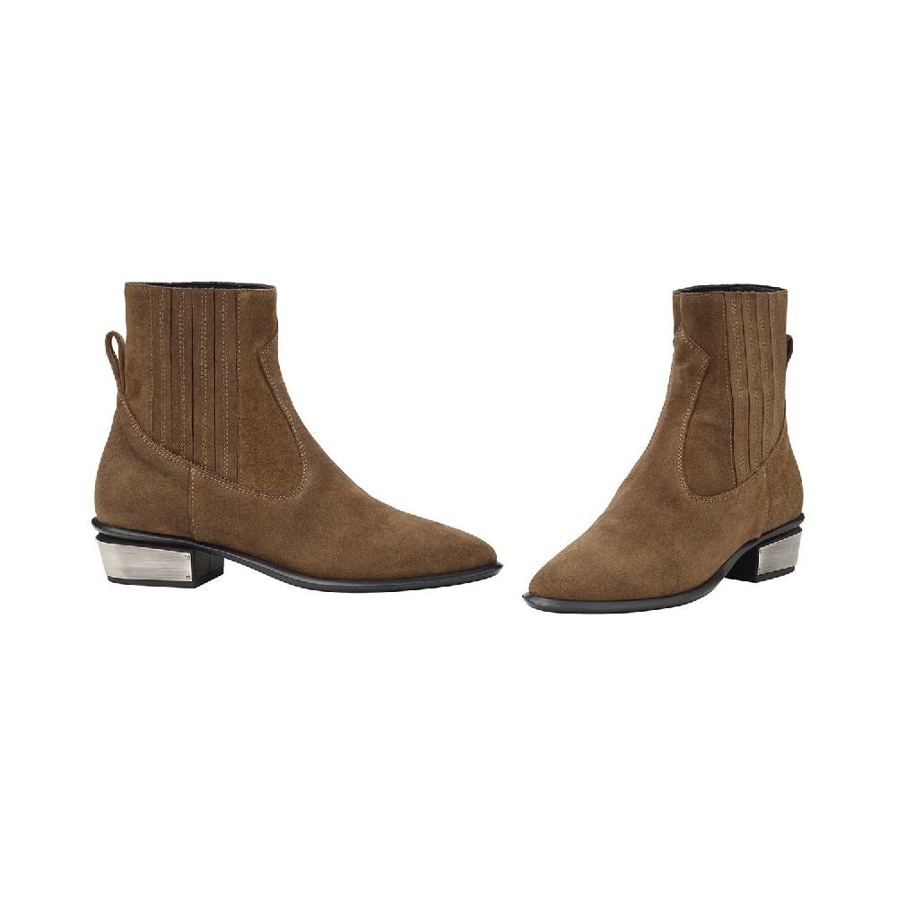 Kate Cate COWBOY KATE BOOTS TABACCO GREASY SUEDE CALFSKIN