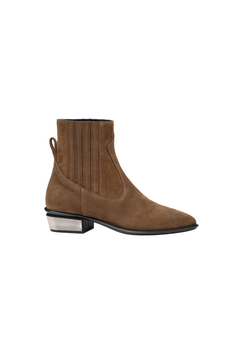 Kate Cate COWBOY KATE BOOTS TABACCO GREASY SUEDE CALFSKIN