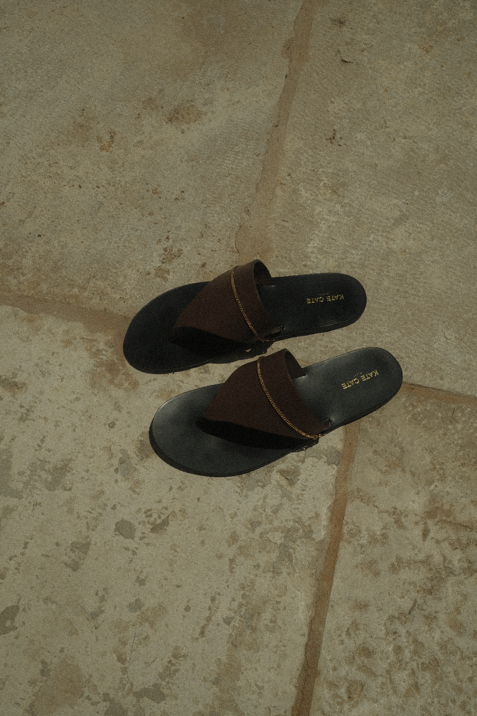 Kate Cate PHOEBE CHAINED SANDALS