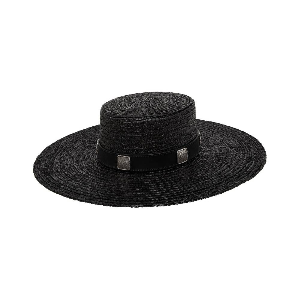 Kate Cate RANCHERAS HAT BLACK STRAW