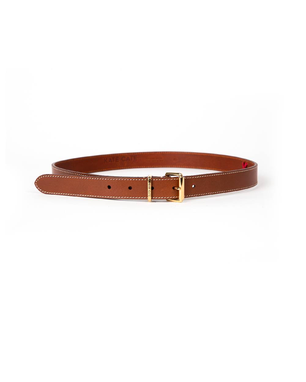 Kate Cate TEREA BELT BROWN LEATHER