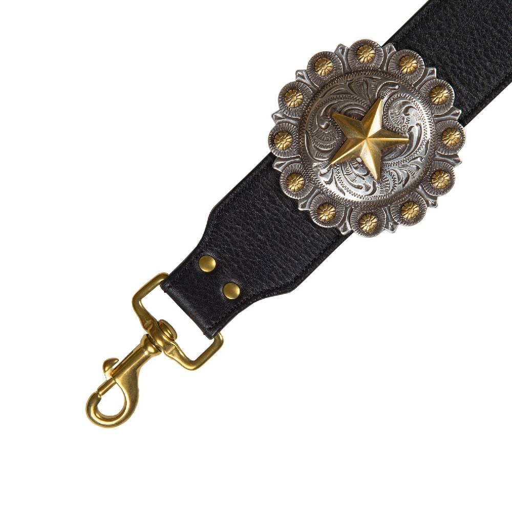 Kate Cate REGINA SHOULDER STRAP BLACK NAPPA CALFSKIN