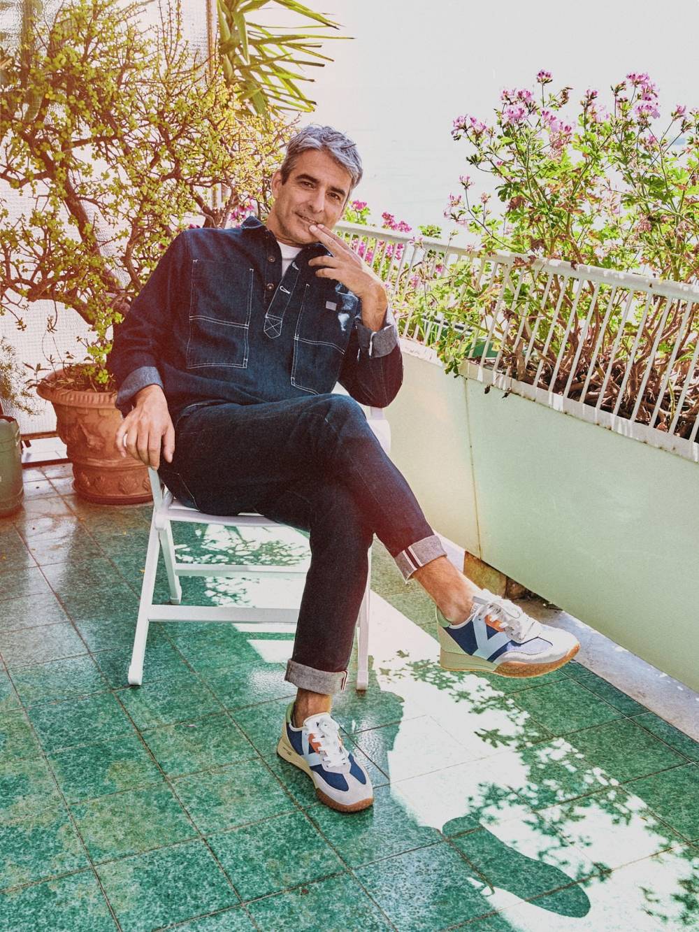 Kehnoo KM 9313 NAVY-WHITE