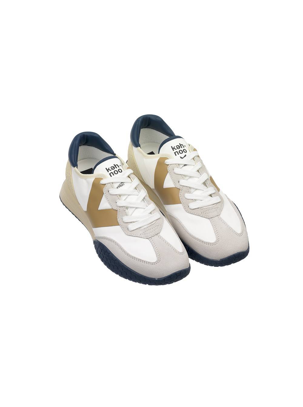 Kehnoo KM 9313 WHITE-BEIGE-NAVY