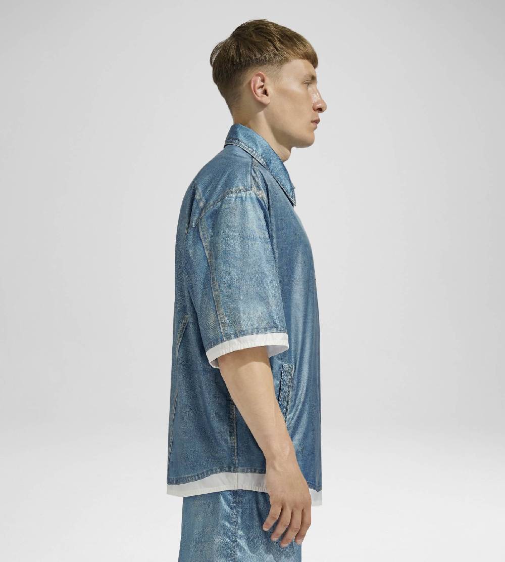 Khrisjoy DENIM PRINT SHIRT MEDIUM DENIM