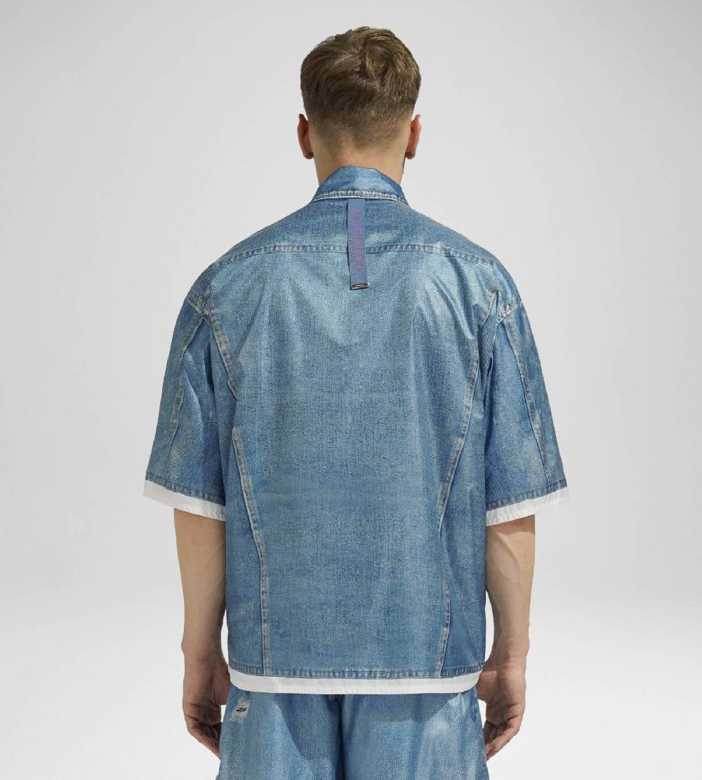 Khrisjoy DENIM PRINT SHIRT MEDIUM DENIM