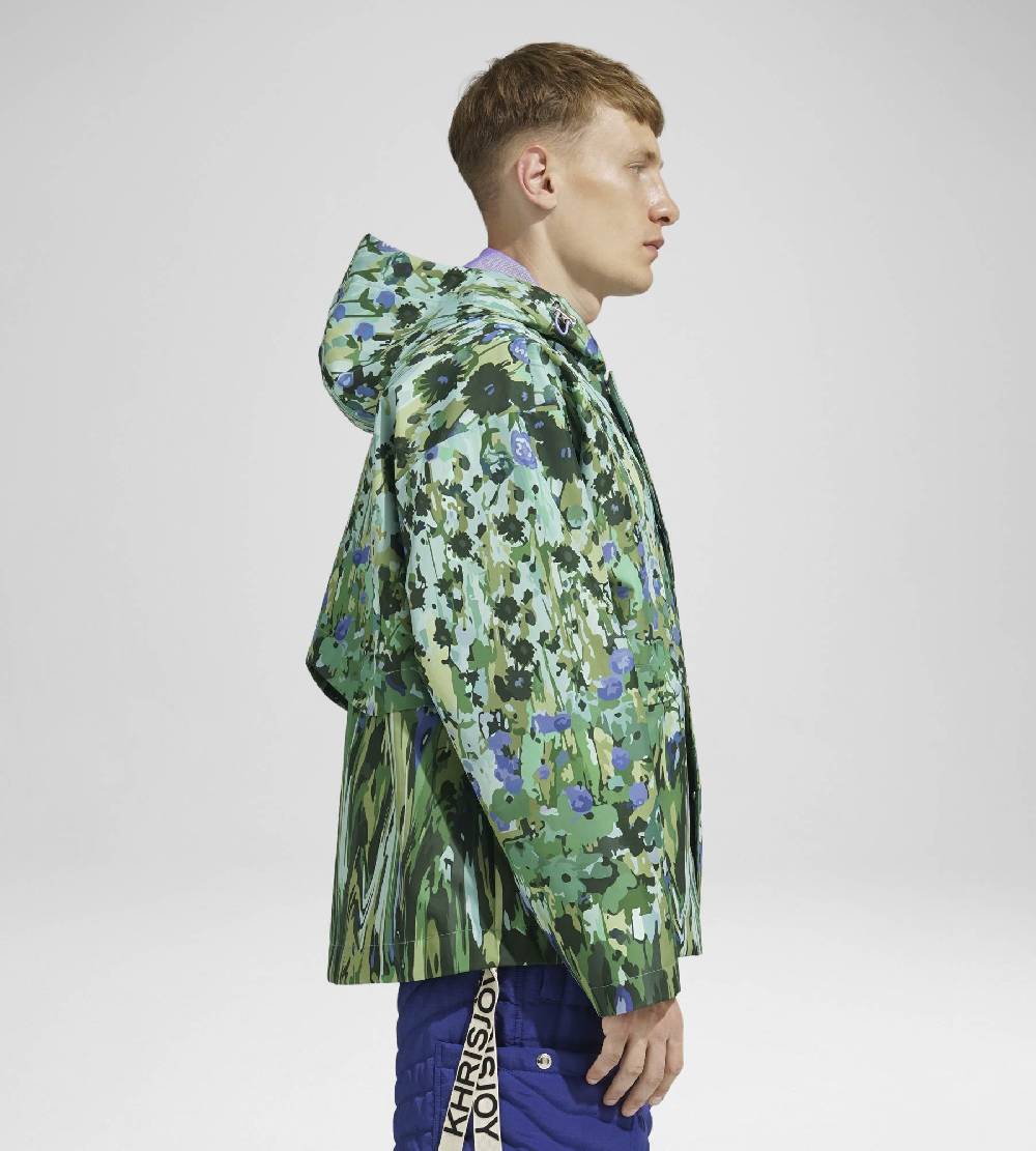 Khrisjoy FLOWERS WINDBREAKER WAVE JADE