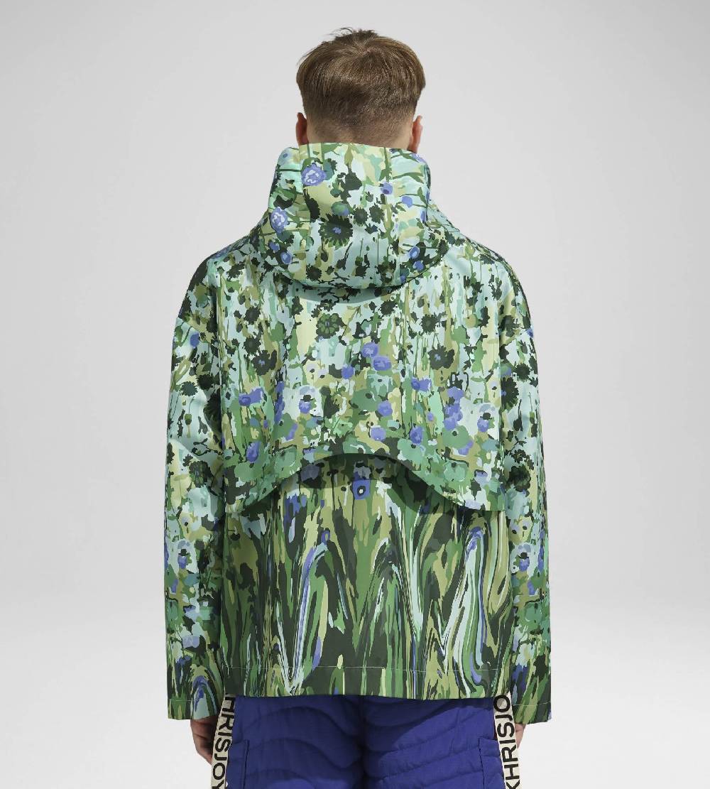 Khrisjoy FLOWERS WINDBREAKER WAVE JADE