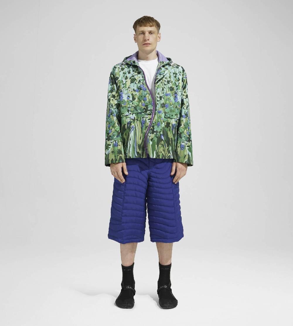 Khrisjoy FLOWERS WINDBREAKER WAVE JADE