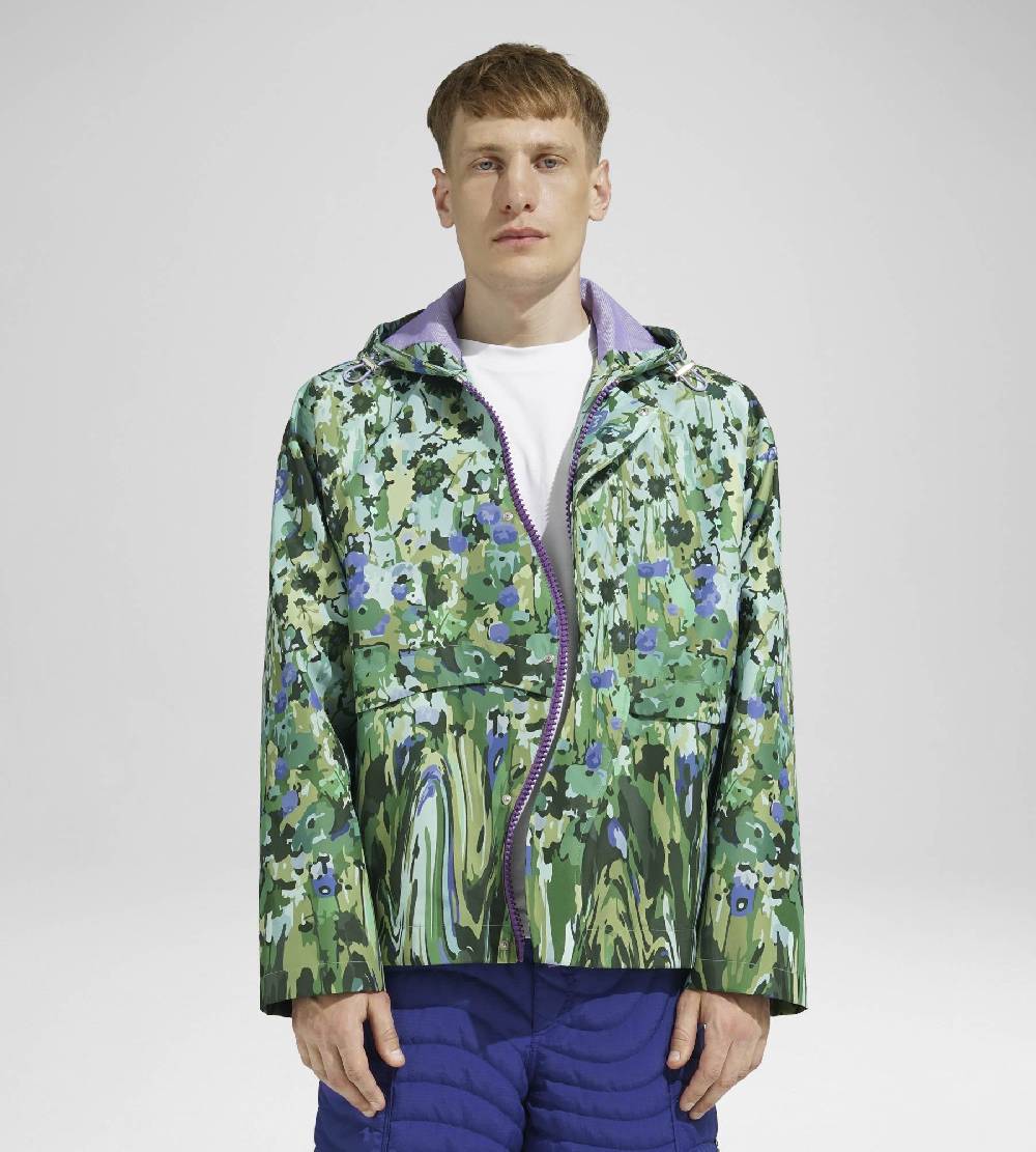 Khrisjoy FLOWERS WINDBREAKER WAVE JADE
