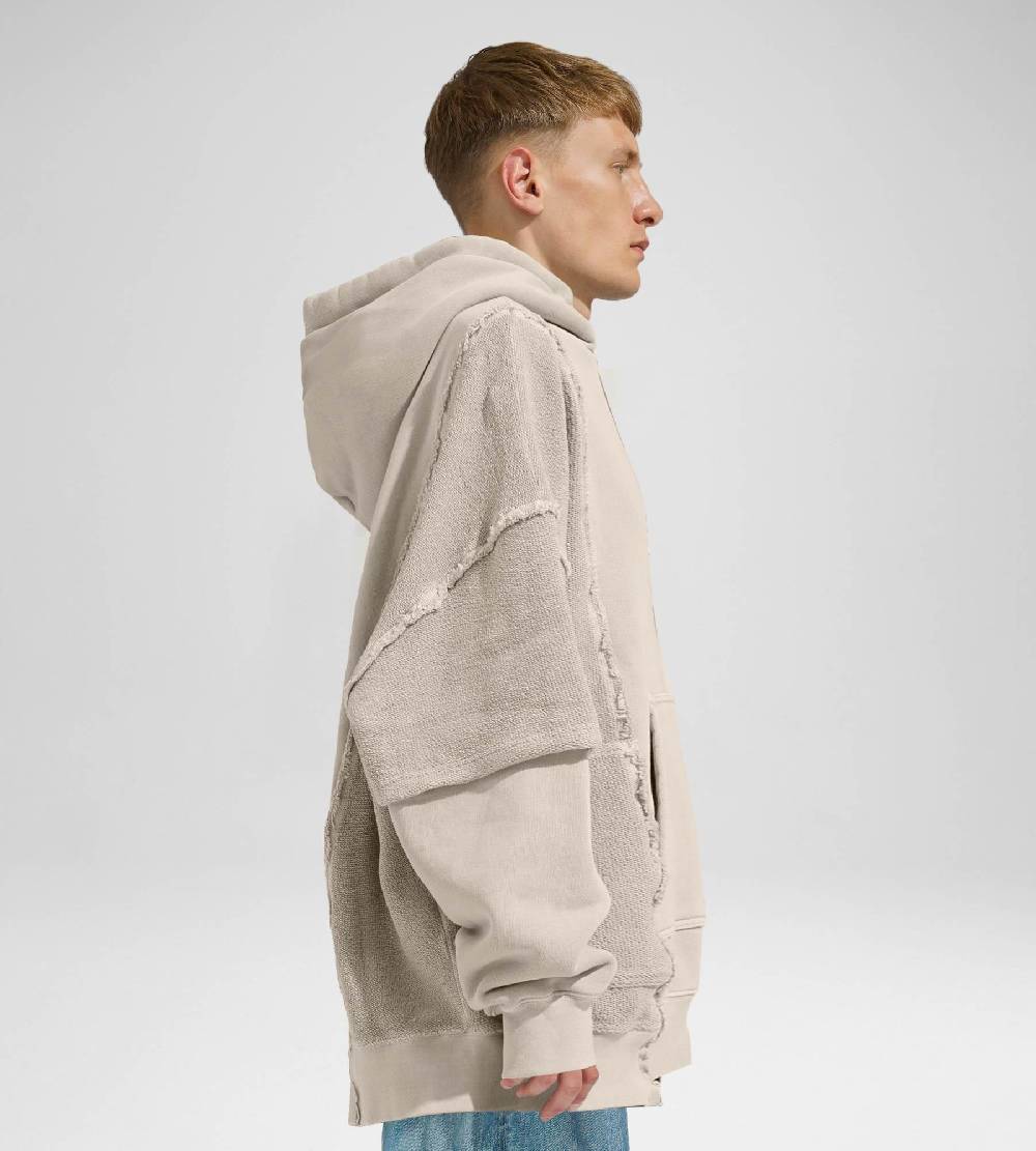 Khrisjoy HOODIE DOUBLE POCKETS DESERT