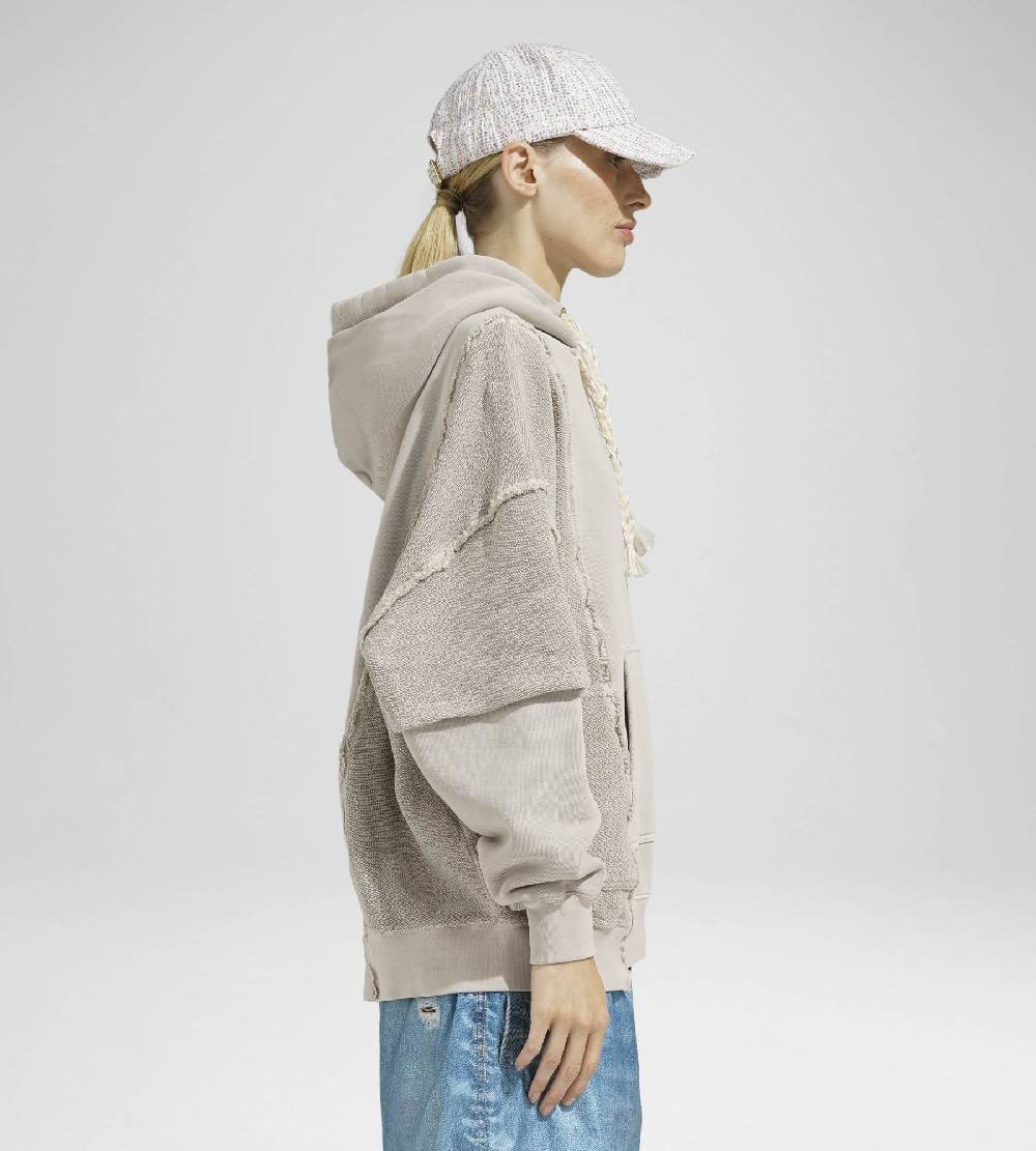 Khrisjoy HOODIE DOUBLE POCKETS DESERT