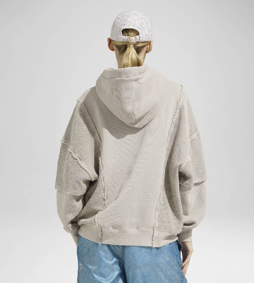 Khrisjoy HOODIE DOUBLE POCKETS DESERT
