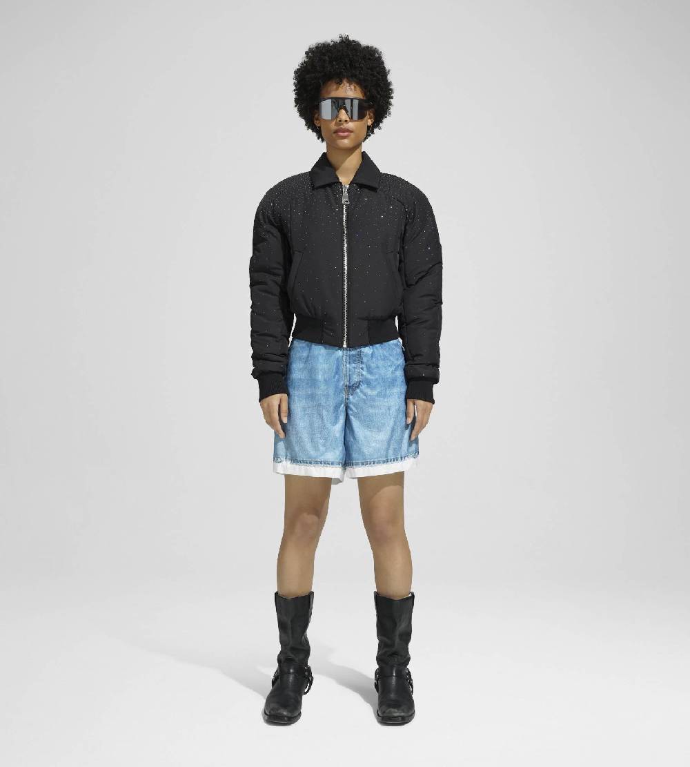 Khrisjoy JIM BOMBER STRASS BLACK