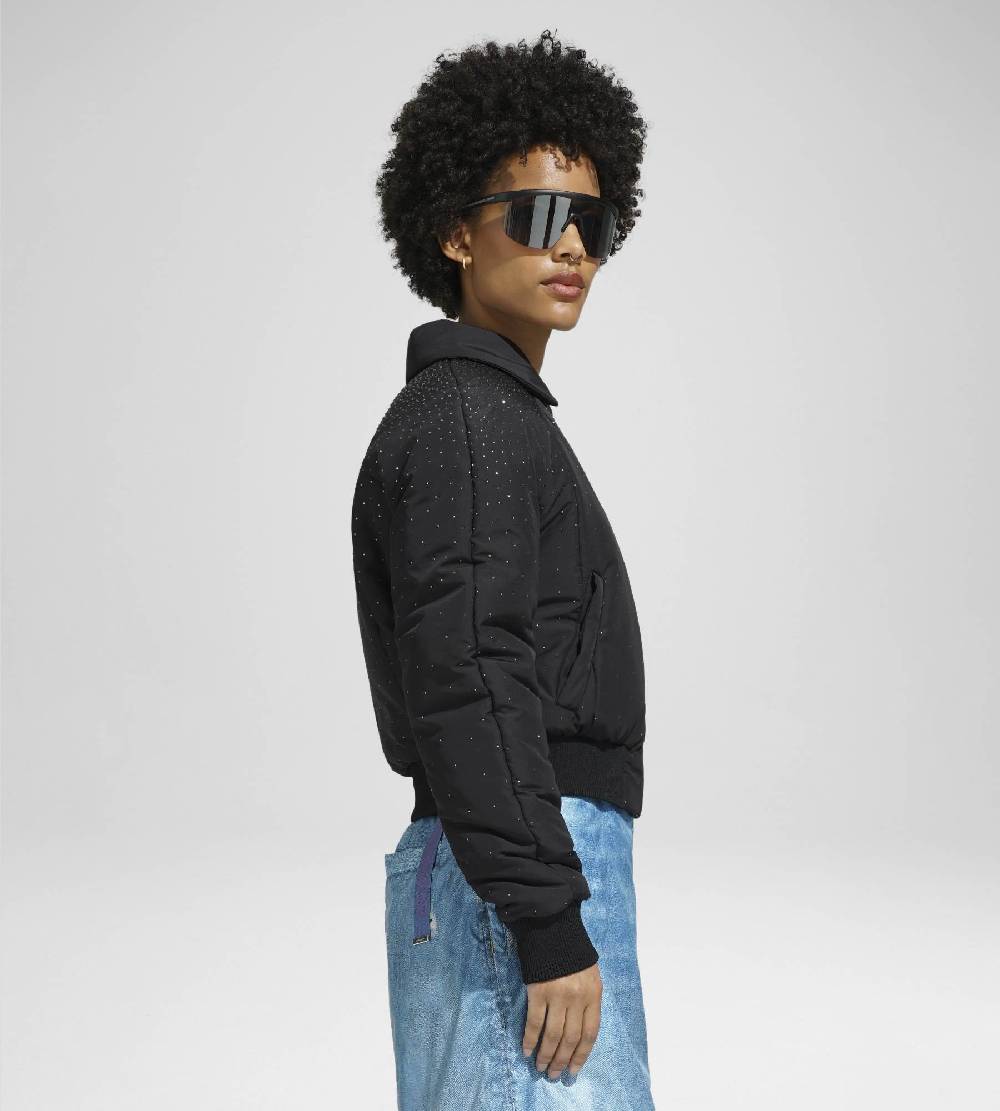 Khrisjoy JIM BOMBER STRASS BLACK