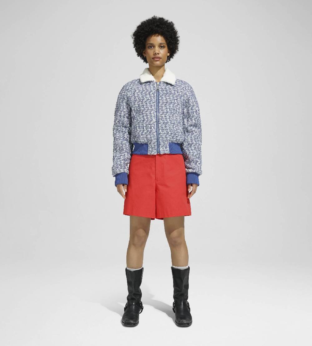 Khrisjoy JIM BOMBER TWEED DENIM