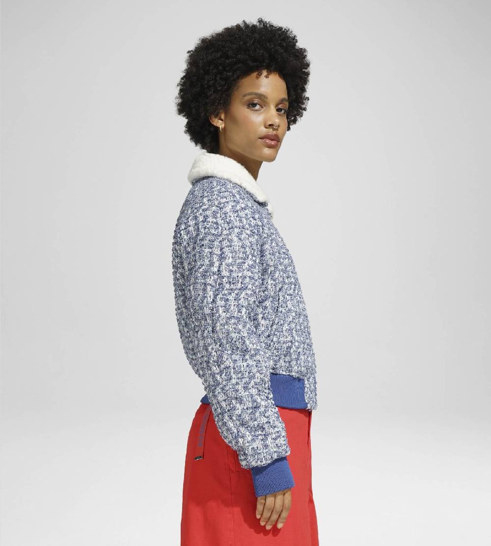 Khrisjoy JIM BOMBER TWEED DENIM