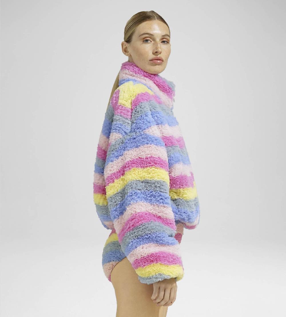 Khrisjoy JOY TULLE WAVE CROPPED MULTI PALE