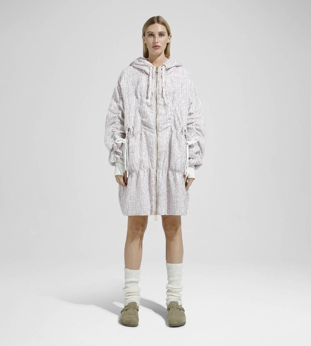 Khrisjoy KHRIS CLOUD LONG TWEED PAILLETTES TRAMÉ