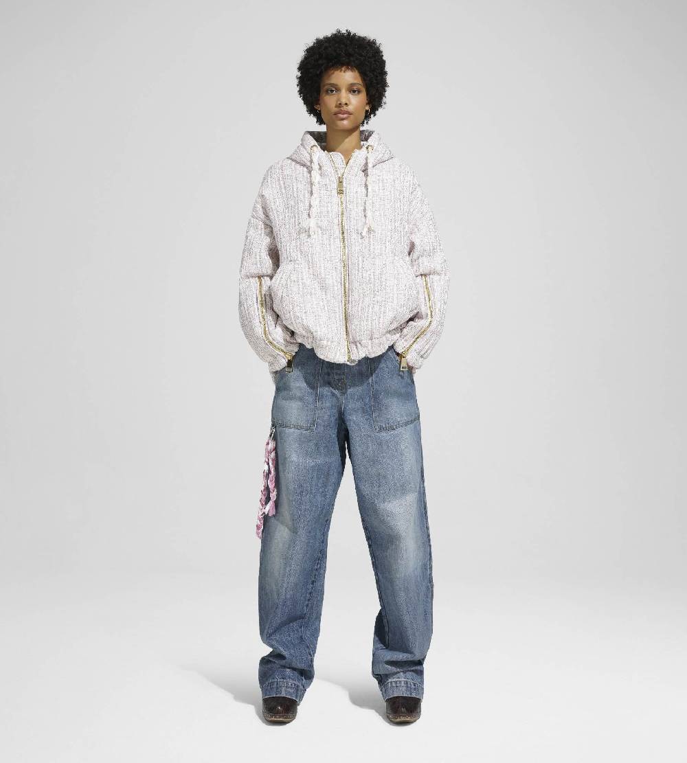 Khrisjoy KHRIS WINDBREAKER TWEED PAILLETTES TRAMÉ