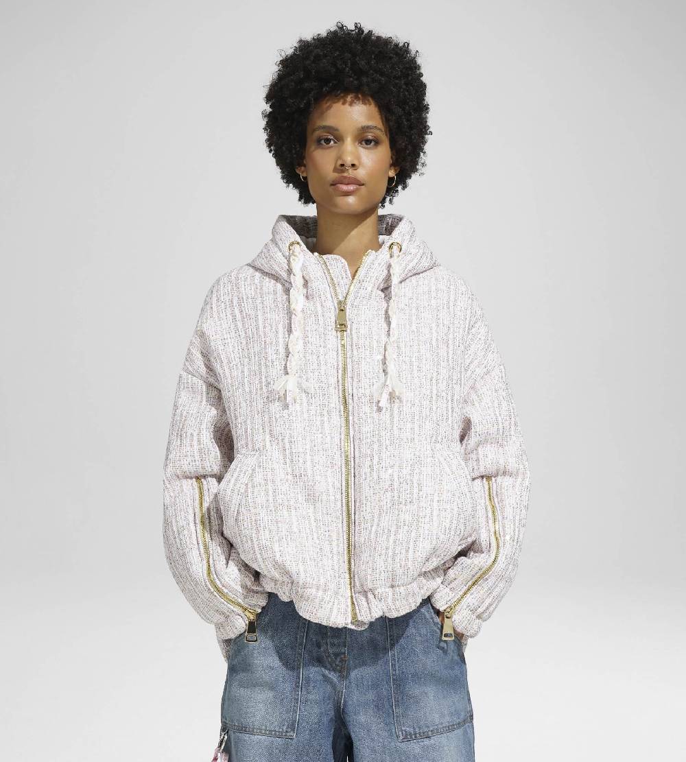 Khrisjoy KHRIS WINDBREAKER TWEED PAILLETTES TRAMÉ